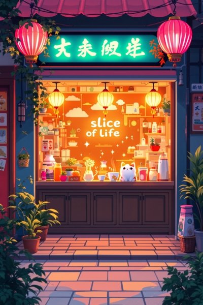 茶店猫 高清观看 茶店猫 - 动漫频道 封面